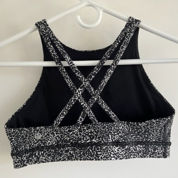 Lululemon Energy High Neck Bra - Size 8 - Picture 2 of 8